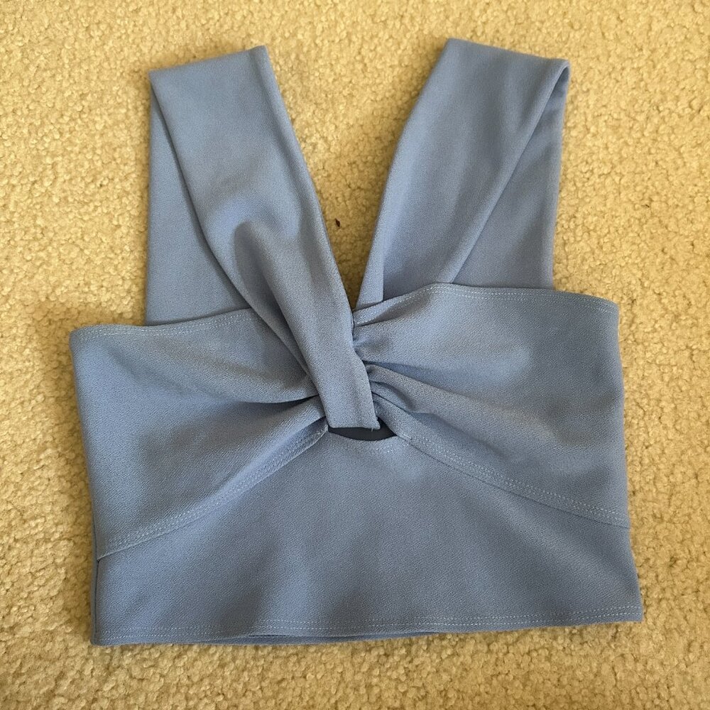 Abercrombie Halter/Cross-Neck Crop Top (Best Dressed Collection)